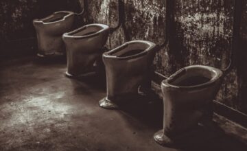 auschwitz concentration camp toilets 4443885