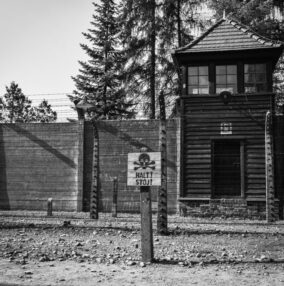 auschwitz concentration camp tower 4443892